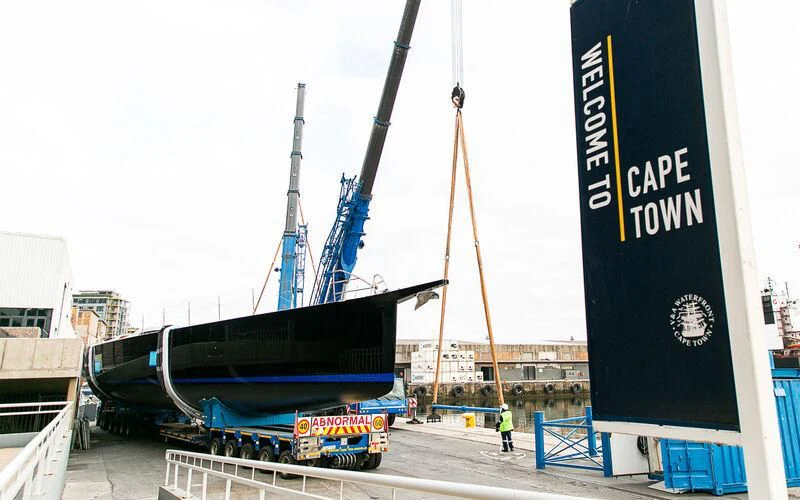 a boat on the dock aboard SORVIND Yacht for Charter