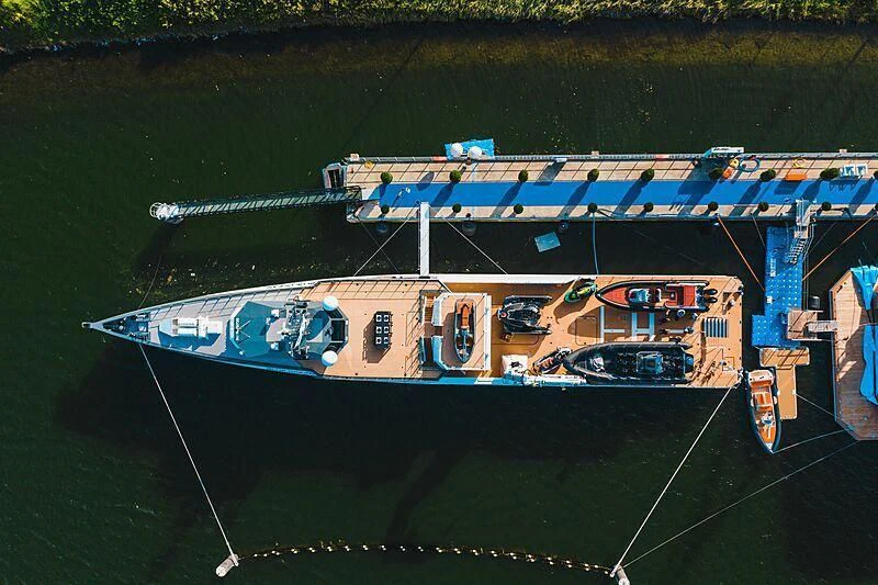 a boat on the water aboard GENE CHASER Yacht for Sale