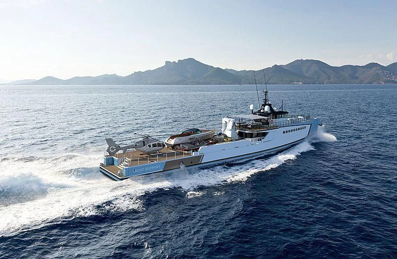 a boat on the water aboard GENE CHASER Yacht for Sale