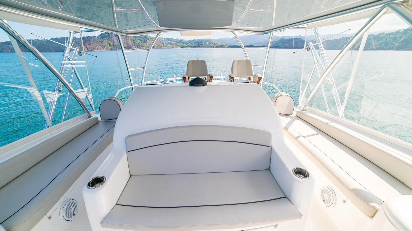 the inside of a boat aboard MANA Yacht for Sale