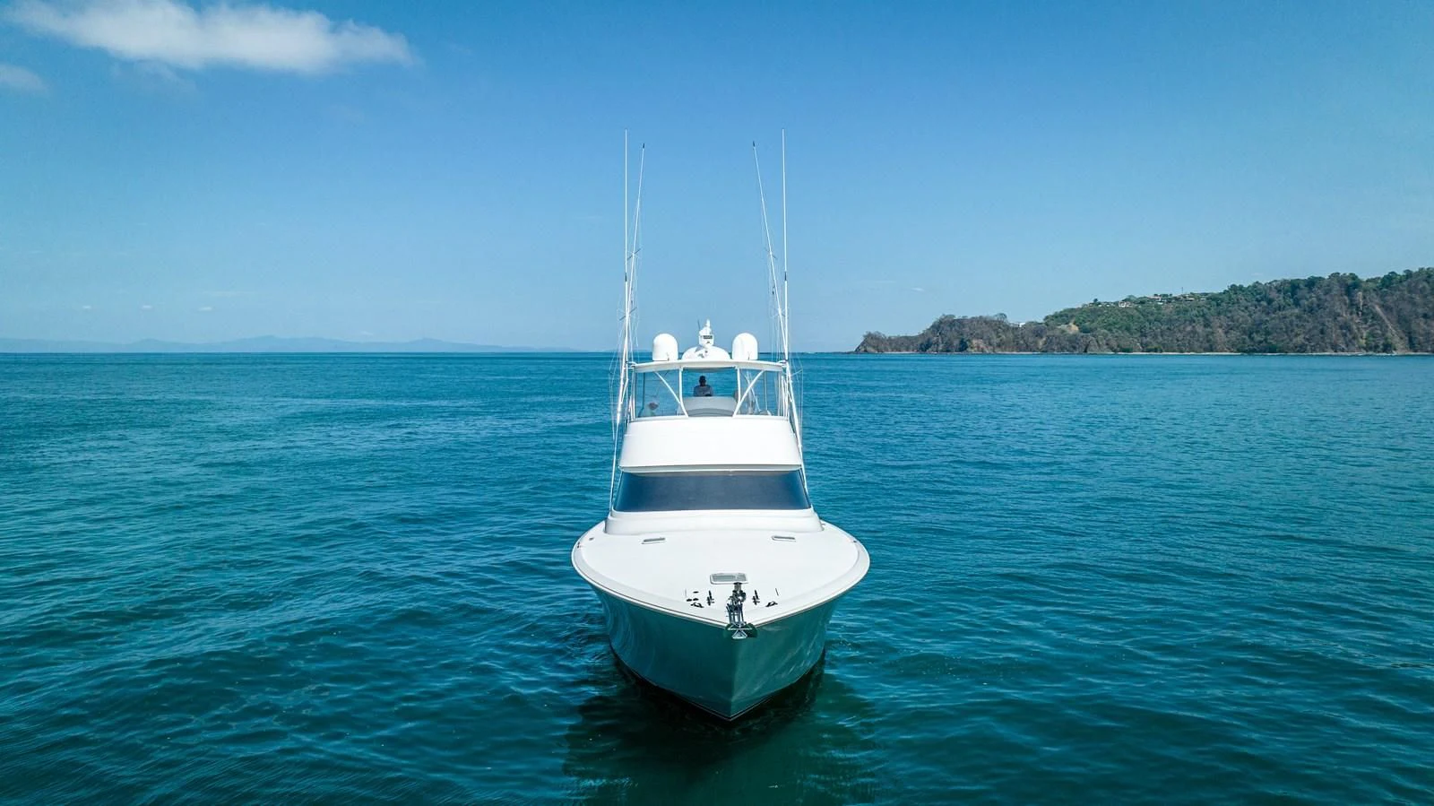 a boat in the water aboard MANA Yacht for Sale