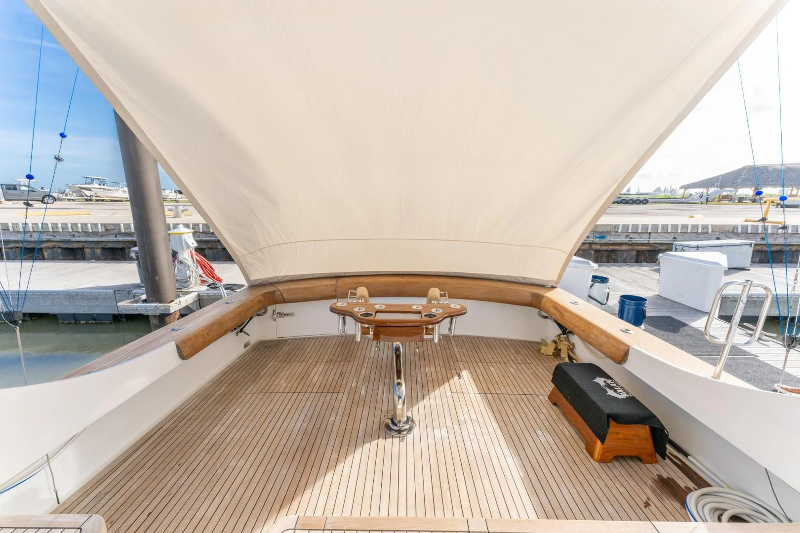 a boat on the water aboard LET  RIDE Yacht for Sale