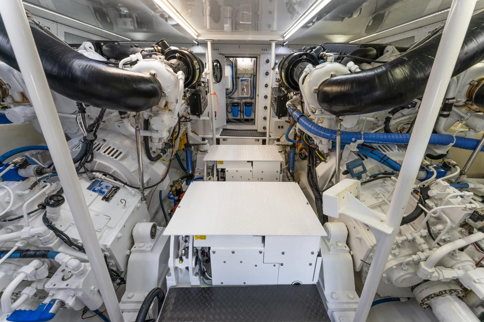 a machine with wires aboard LET  RIDE Yacht for Sale