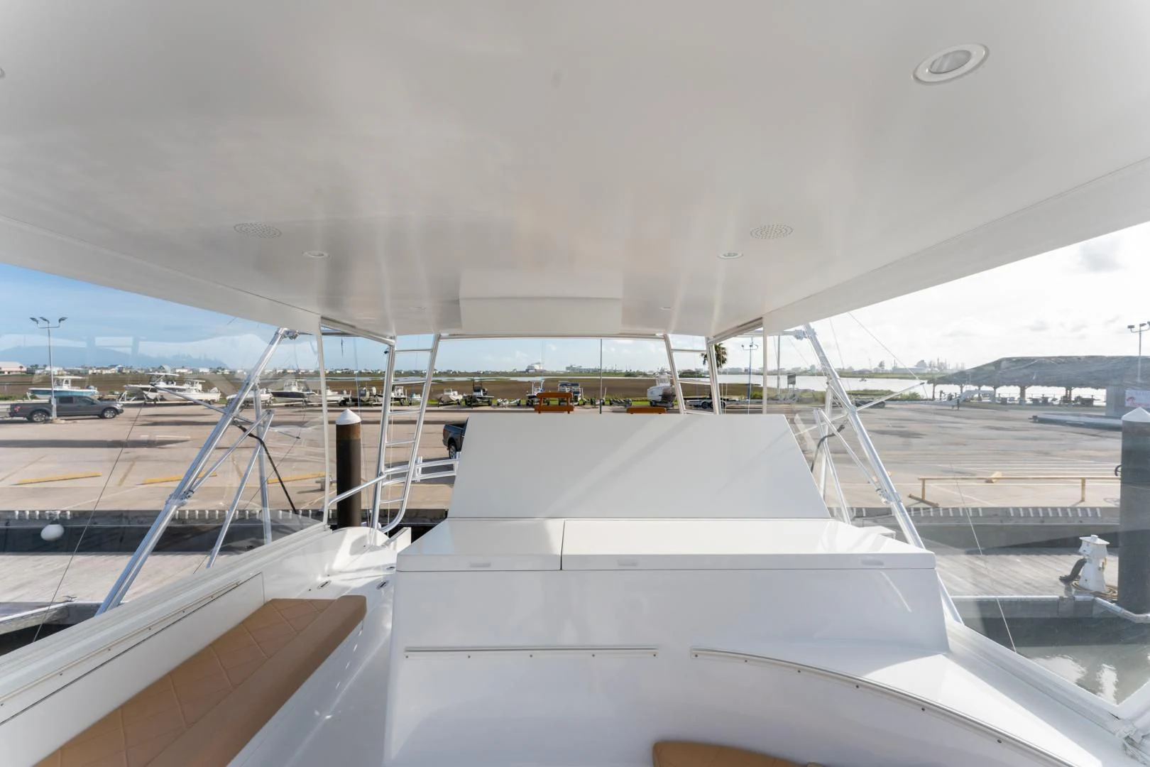 the inside of a plane aboard LET  RIDE Yacht for Sale