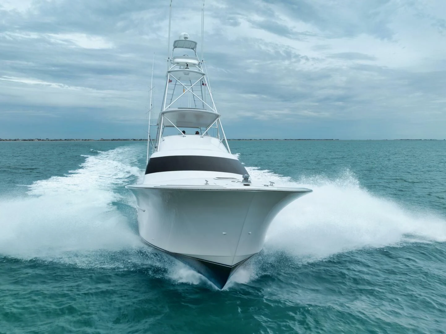 a boat on the water aboard LET  RIDE Yacht for Sale
