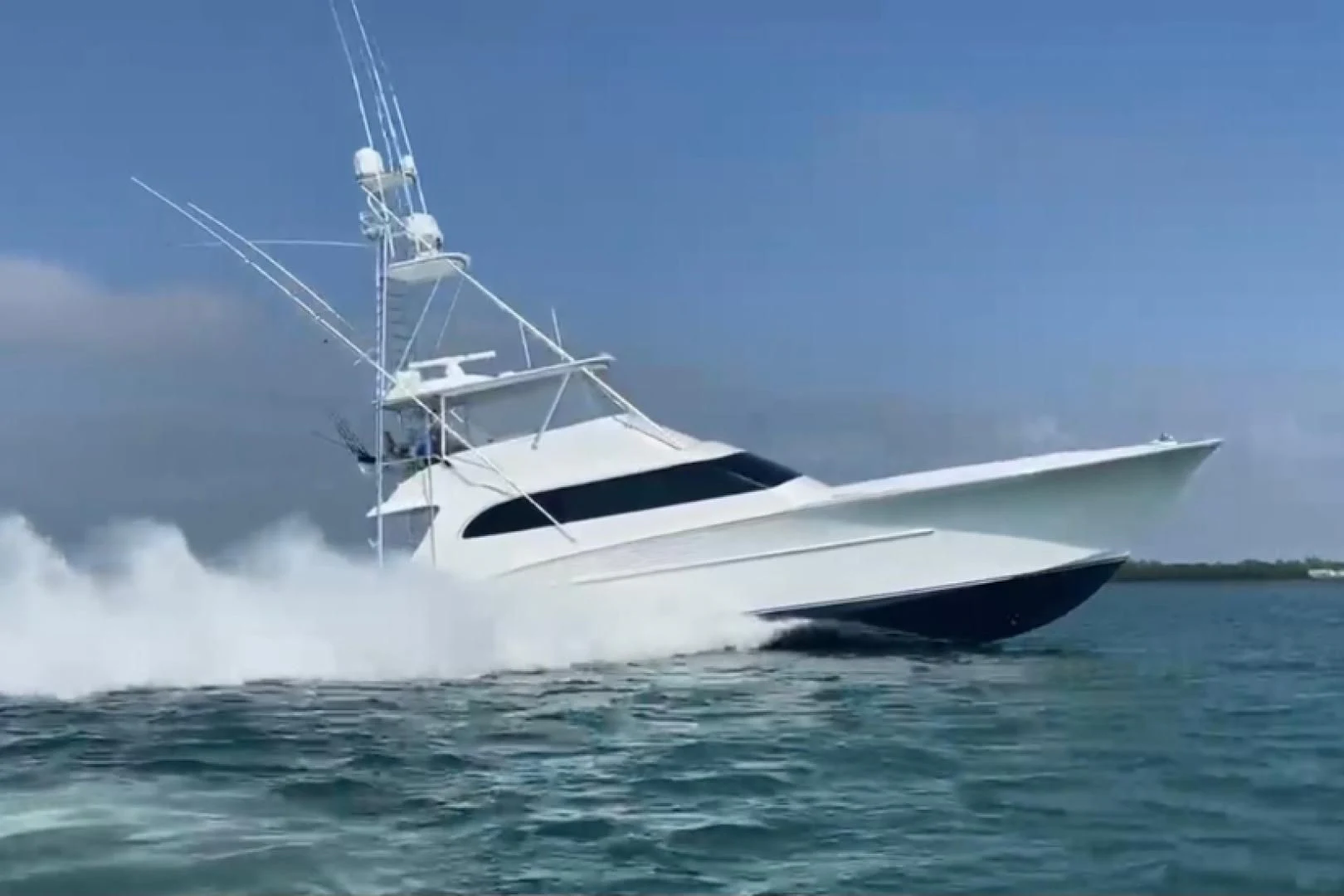 a boat on the water aboard LET  RIDE Yacht for Sale