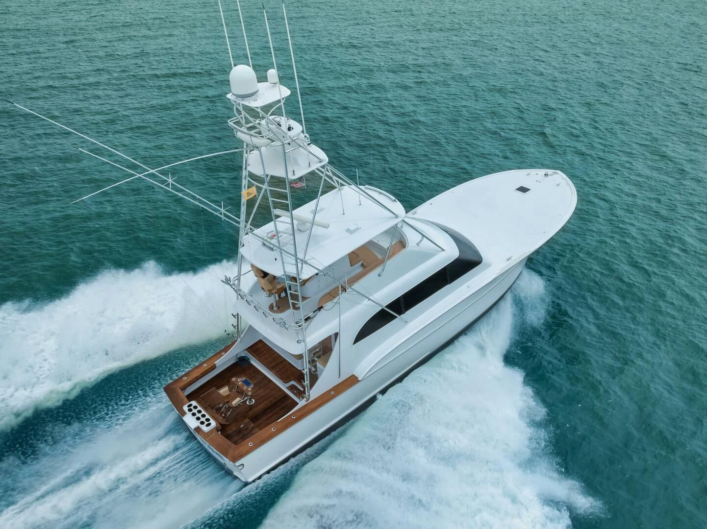 a boat on the water aboard LET  RIDE Yacht for Sale