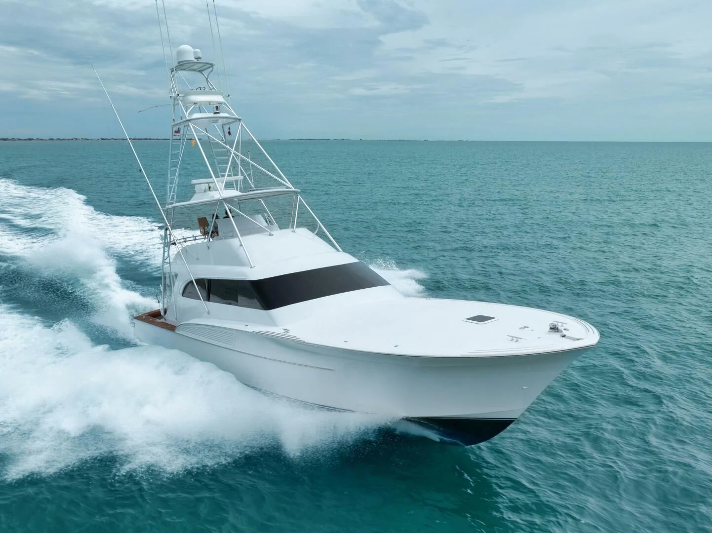 a boat on the water aboard LET  RIDE Yacht for Sale