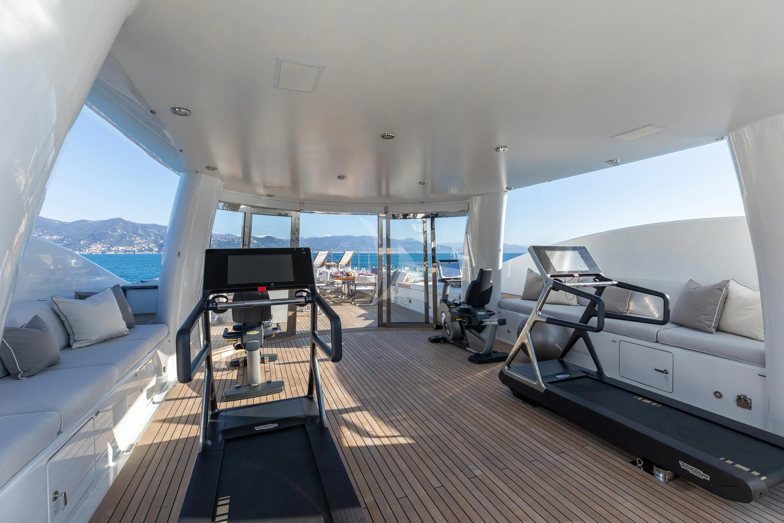 a boat on the water aboard REVELRY Yacht for Sale