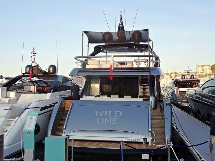 boats in a harbor aboard YOYITA II Yacht for Sale