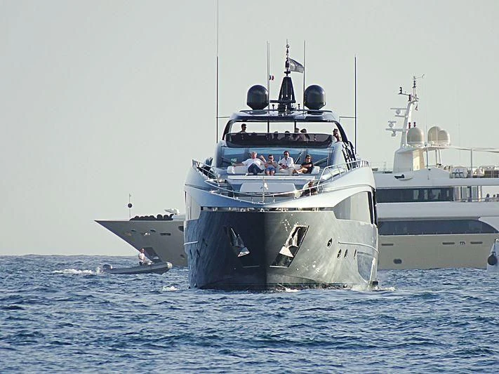 a group of boats in the water aboard YOYITA II Yacht for Sale