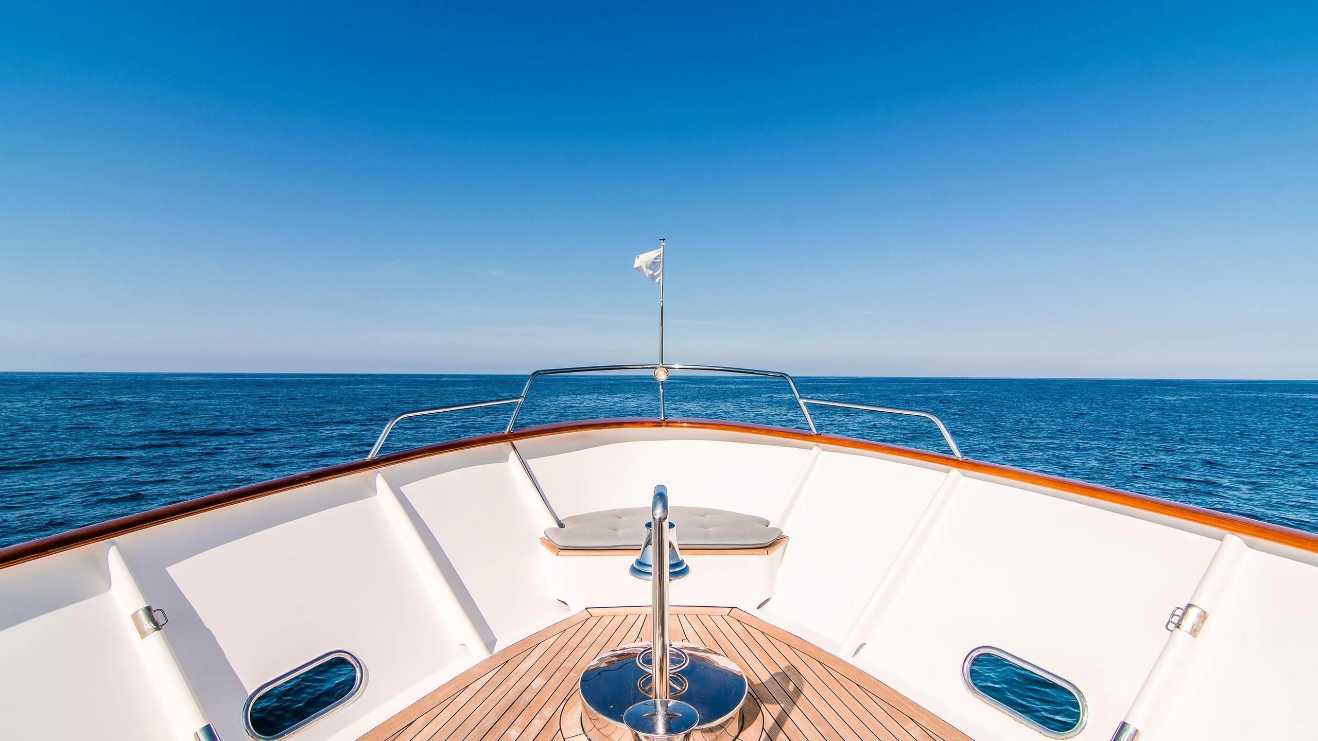 a boat on the water aboard A&A Yacht for Charter