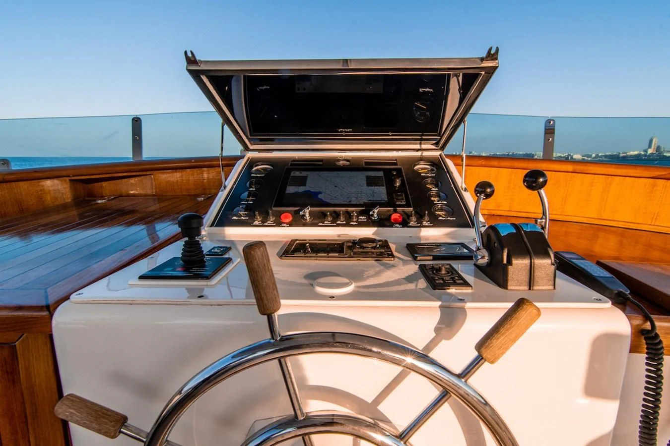 the inside of a boat aboard A&A Yacht for Charter