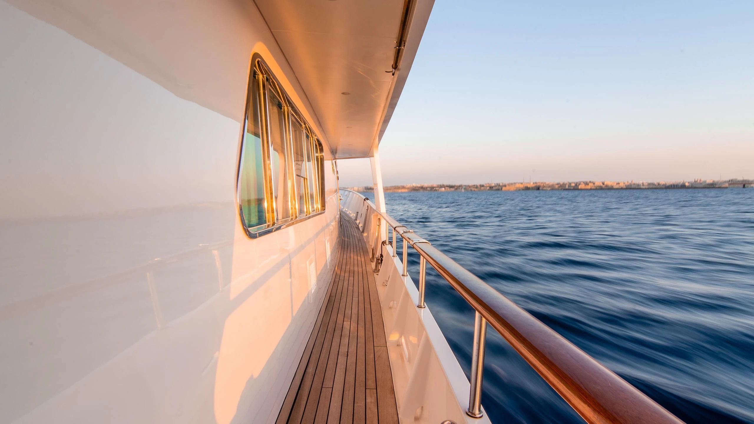 a boat on the water aboard A&A Yacht for Charter