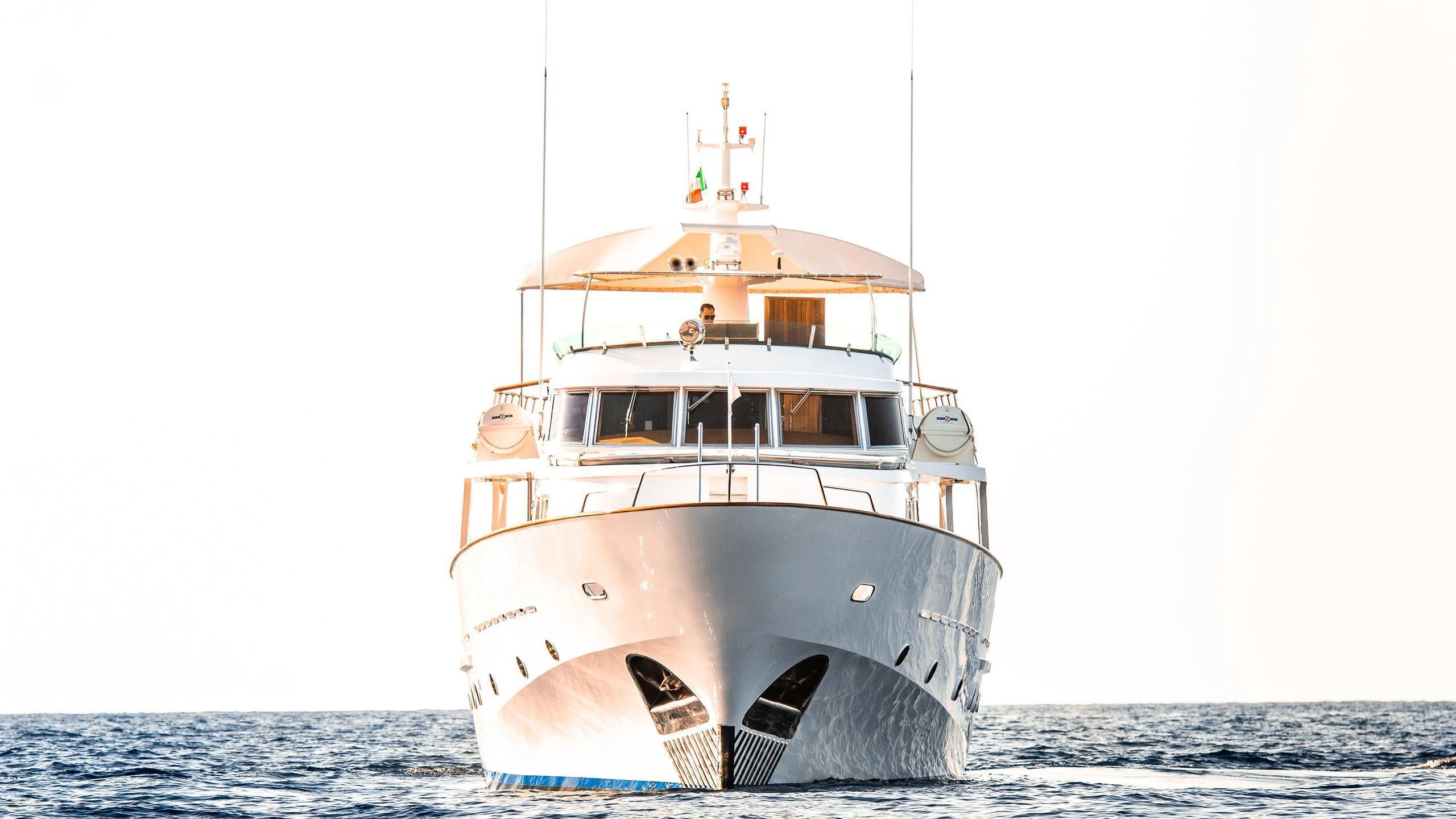 a boat in the water aboard A&A Yacht for Charter