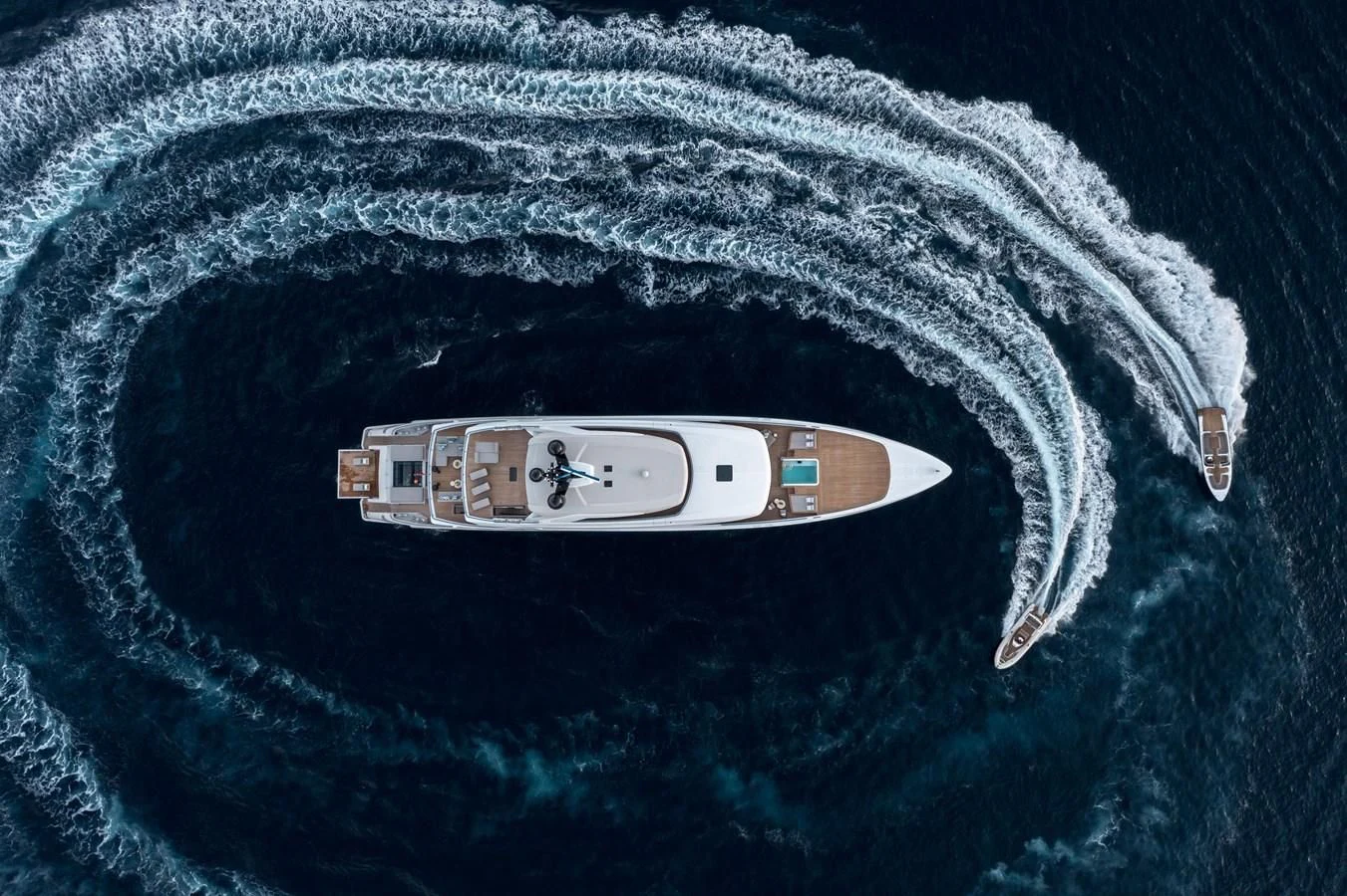 a device on a fabric surface aboard LEMON TREE Yacht for Charter