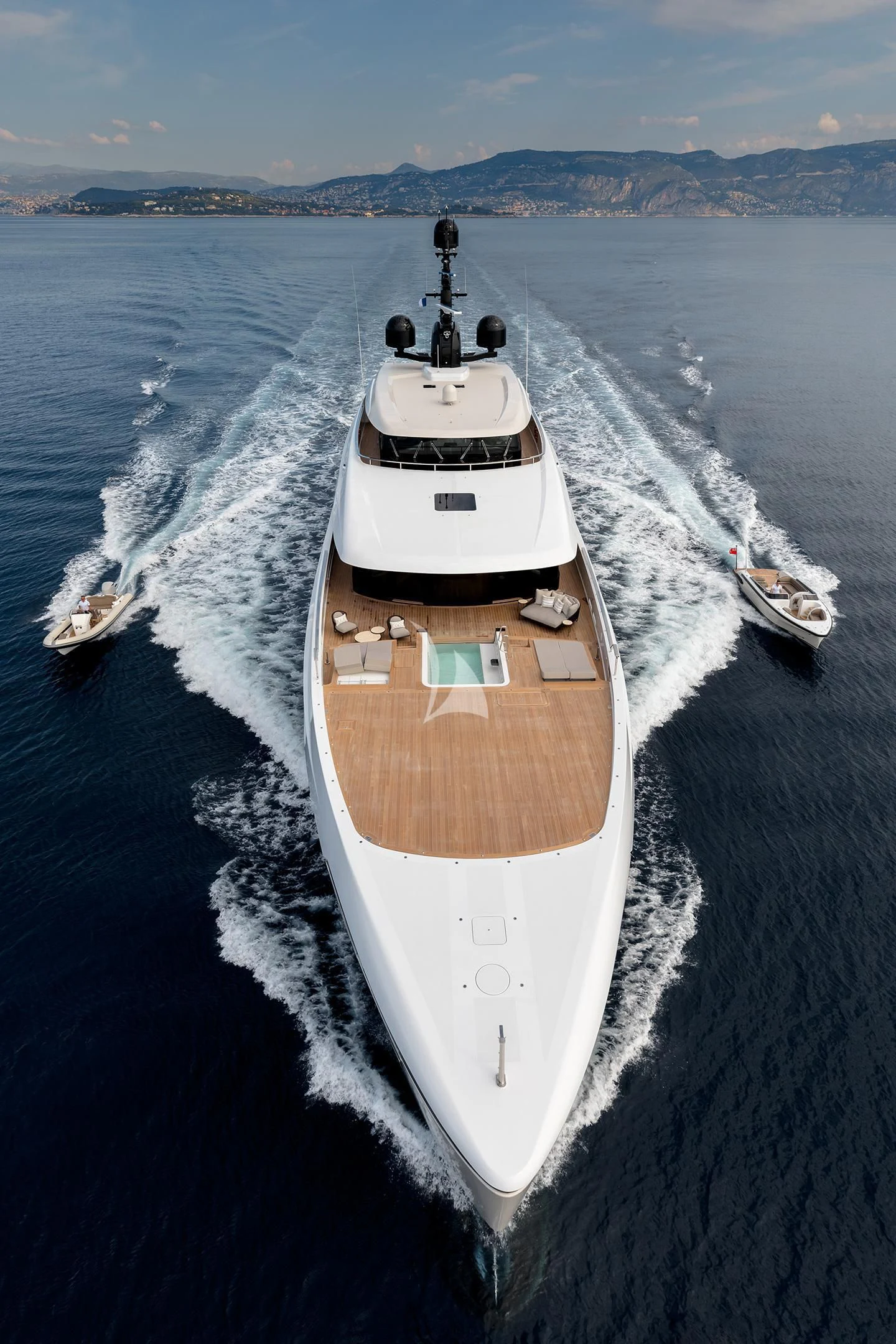 a boat on the water aboard LEMON TREE Yacht for Charter