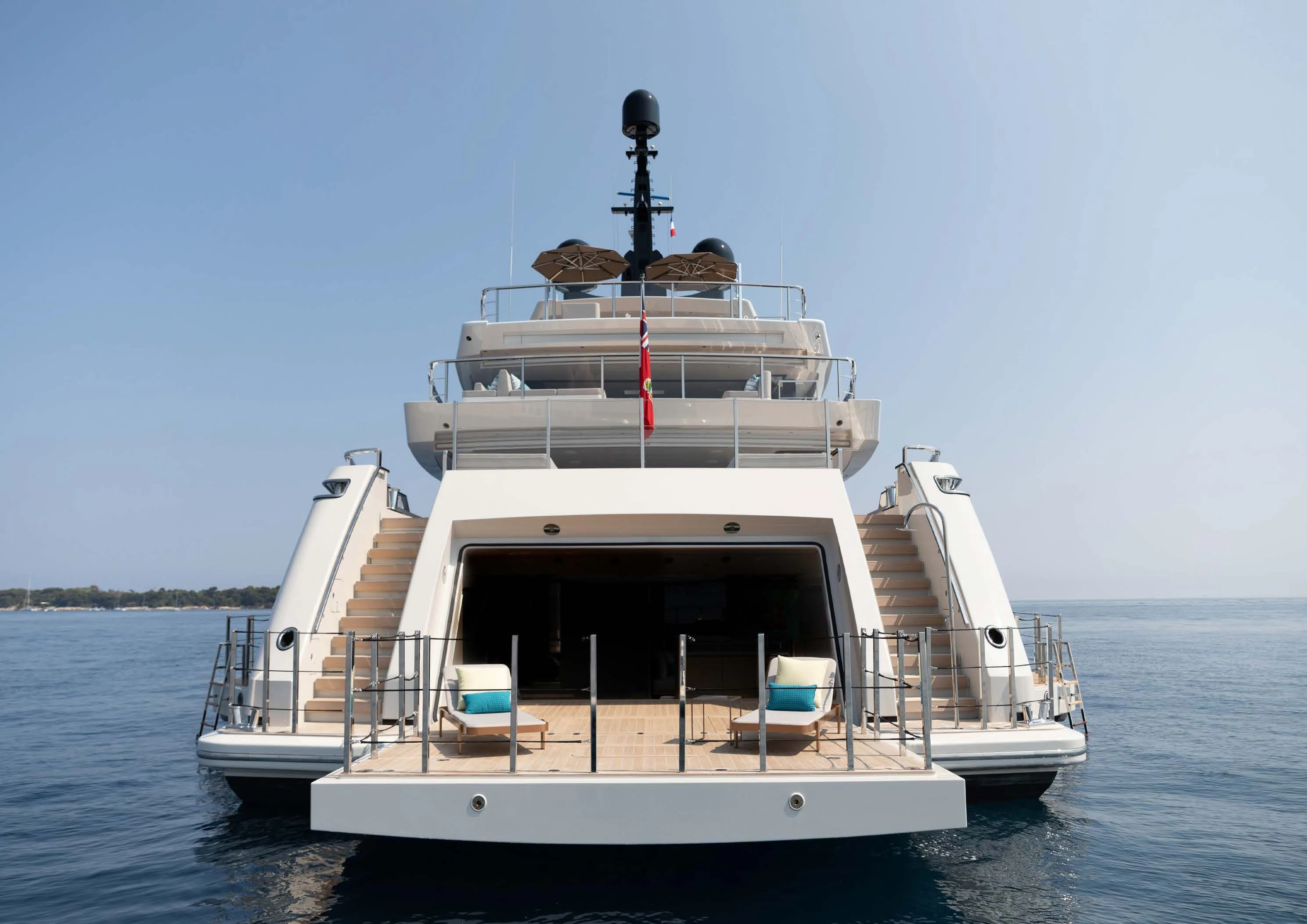 a boat on the water aboard LEMON TREE Yacht for Charter