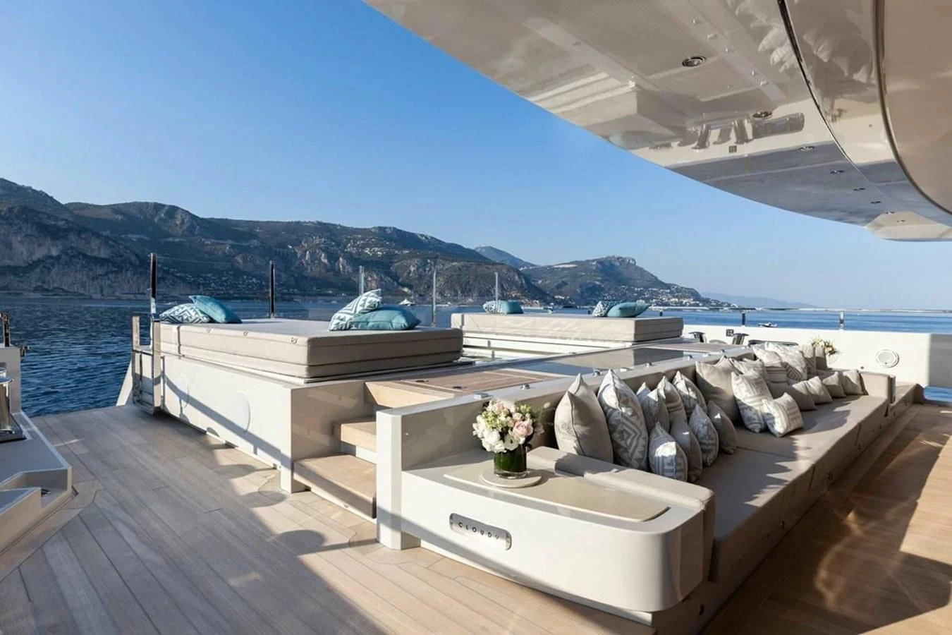 a boat on the water aboard LEMON TREE Yacht for Charter