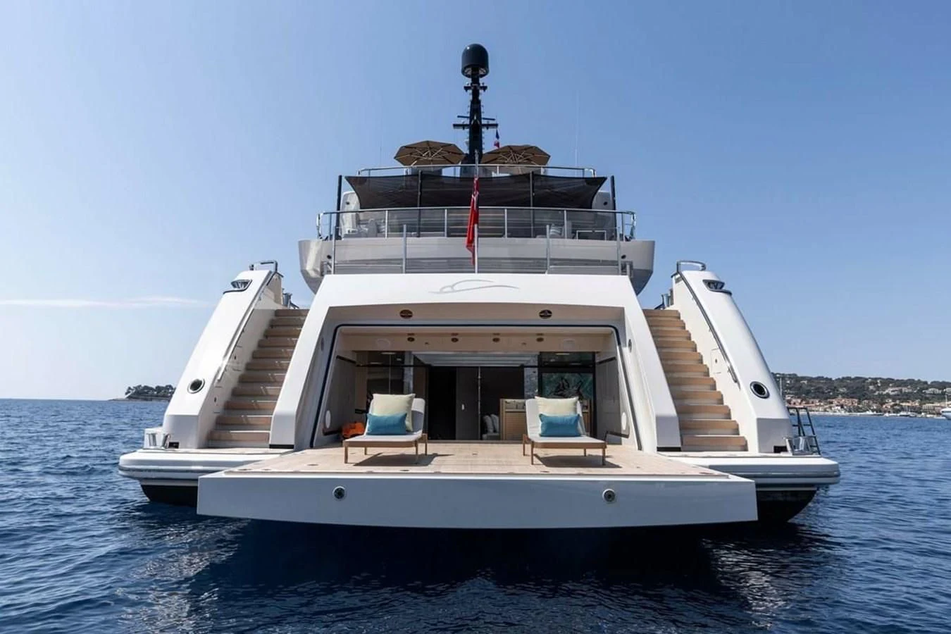 a boat on the water aboard LEMON TREE Yacht for Charter