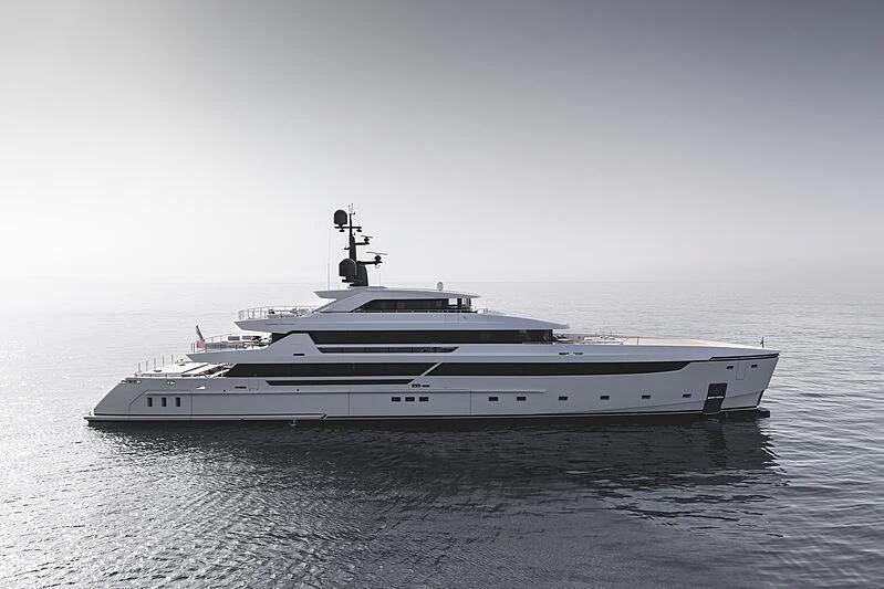 a white yacht in the water aboard LEMON TREE Yacht for Charter