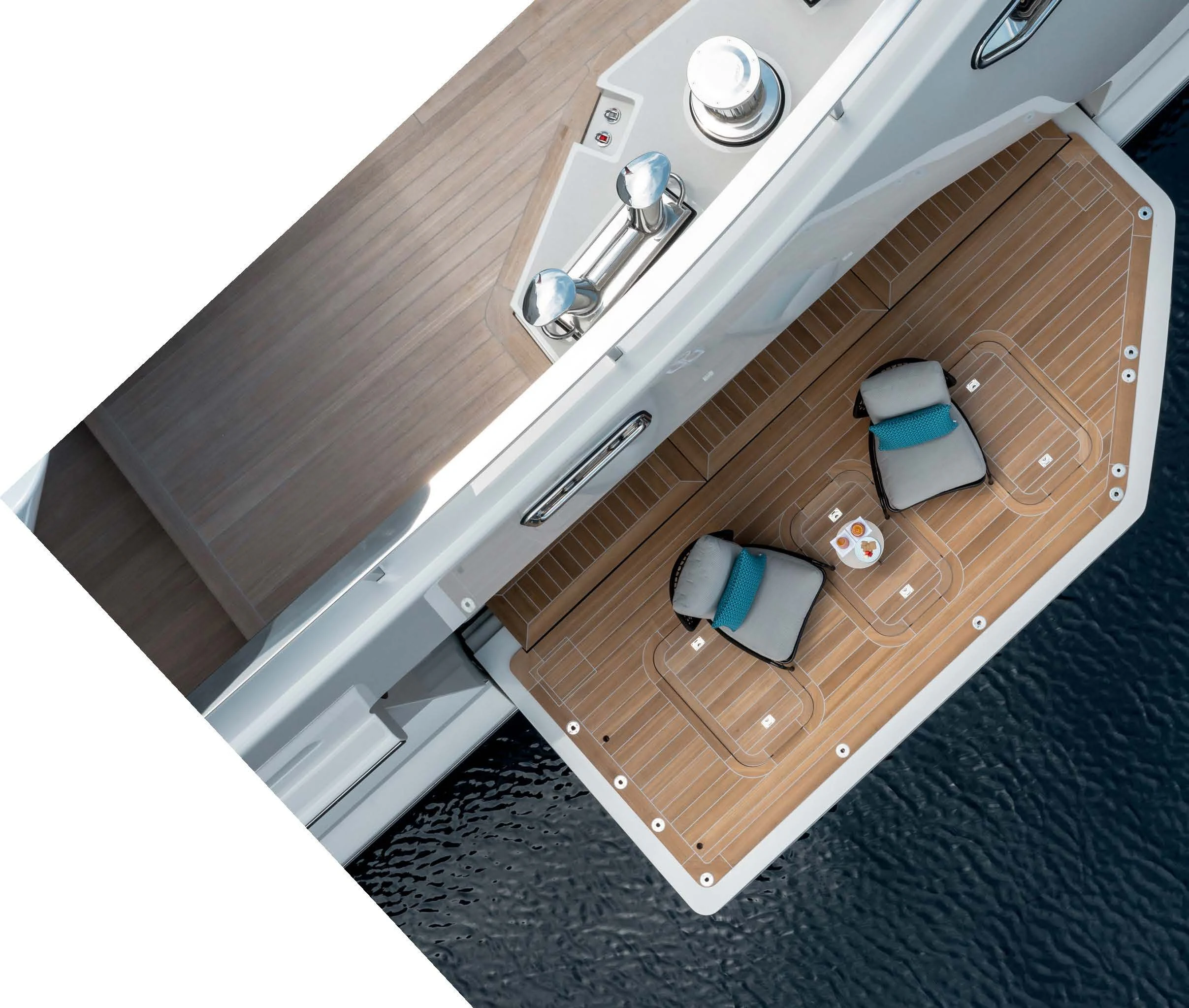 a bathroom sink with a mirror aboard LEMON TREE Yacht for Charter