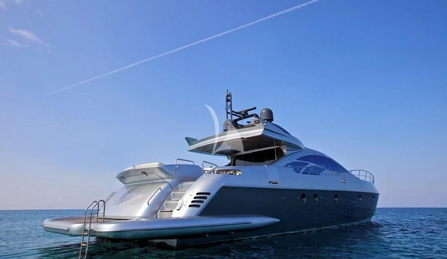 a boat on the water aboard THEA MALTA Yacht for Sale