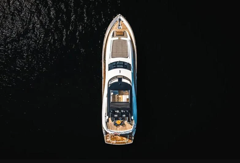 graphical user interface aboard TRIGGER HAPPY Yacht for Sale