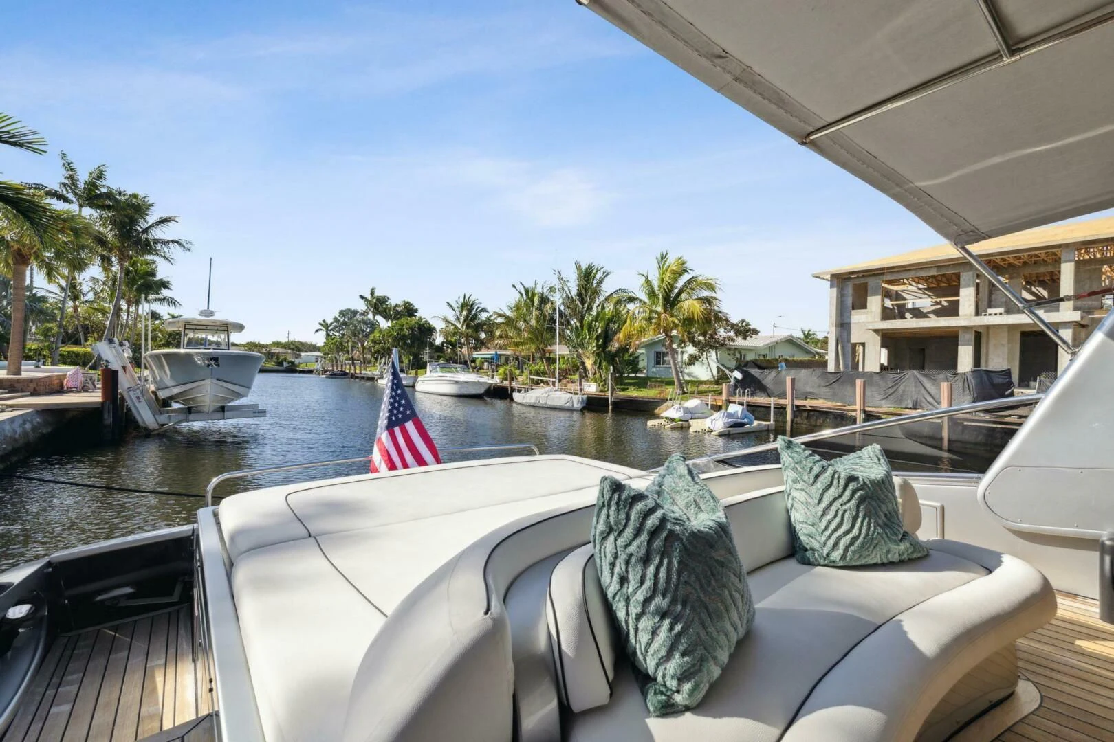 a boat on the water aboard ALCHEMY Yacht for Sale