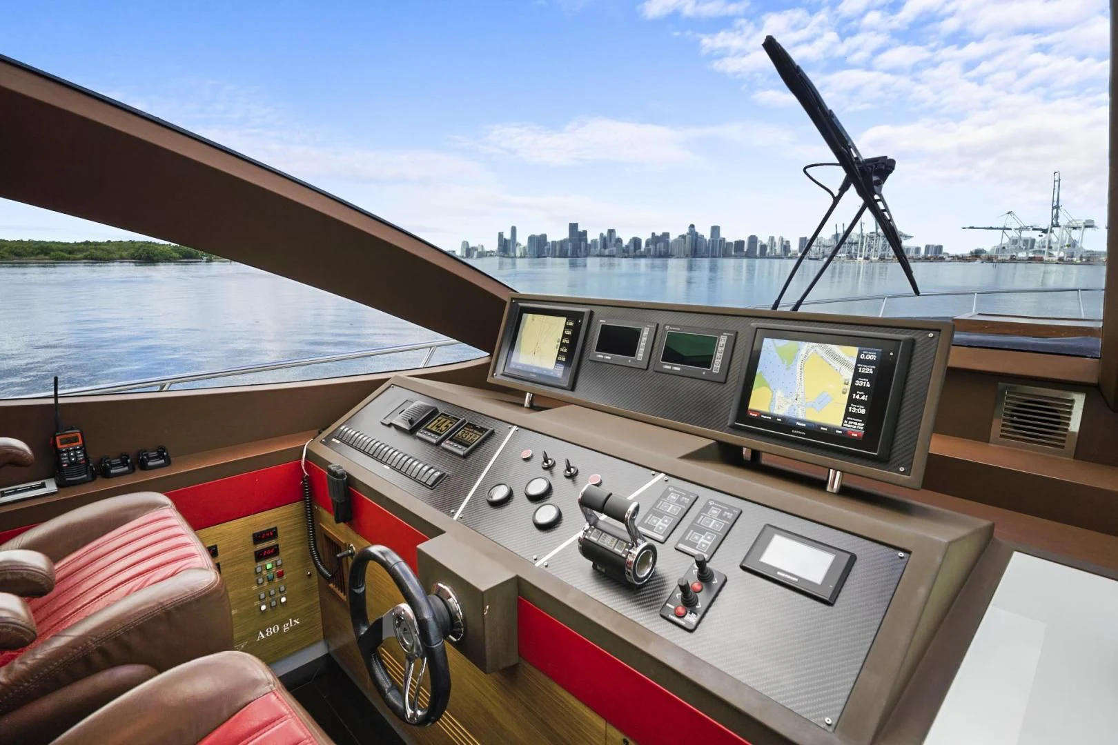 inside of a boat aboard EL PATRON Yacht for Sale