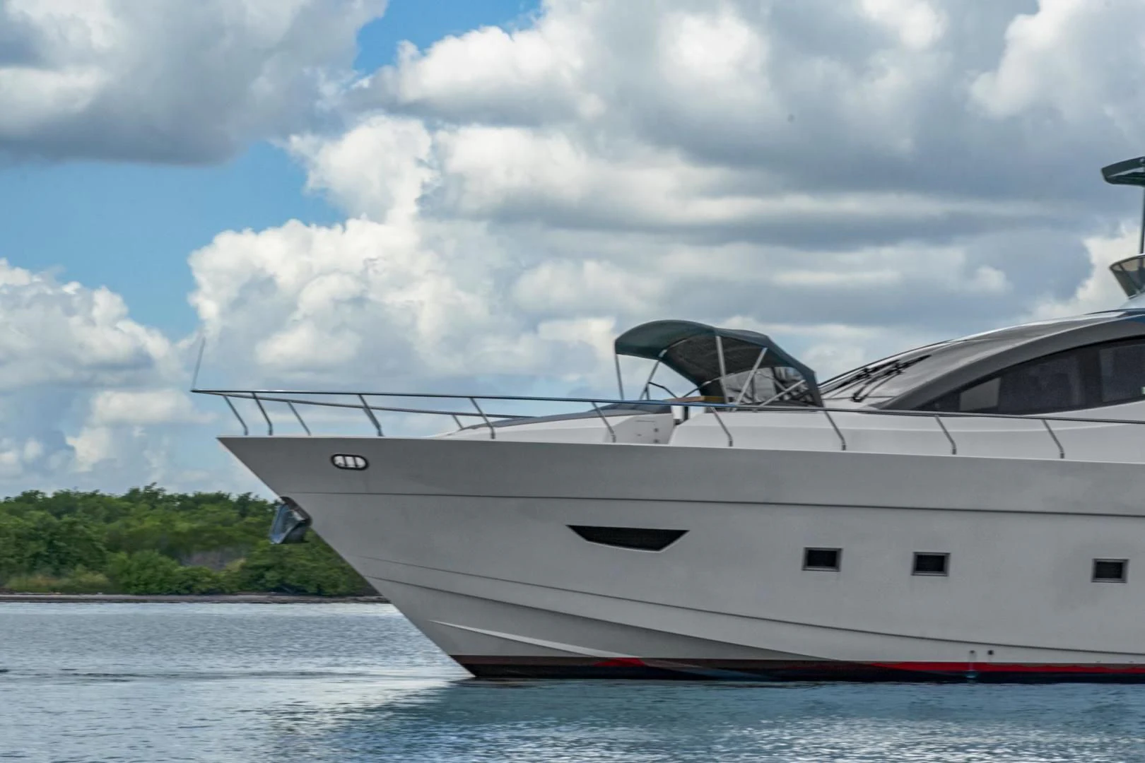 a boat on the water aboard EL PATRON Yacht for Sale