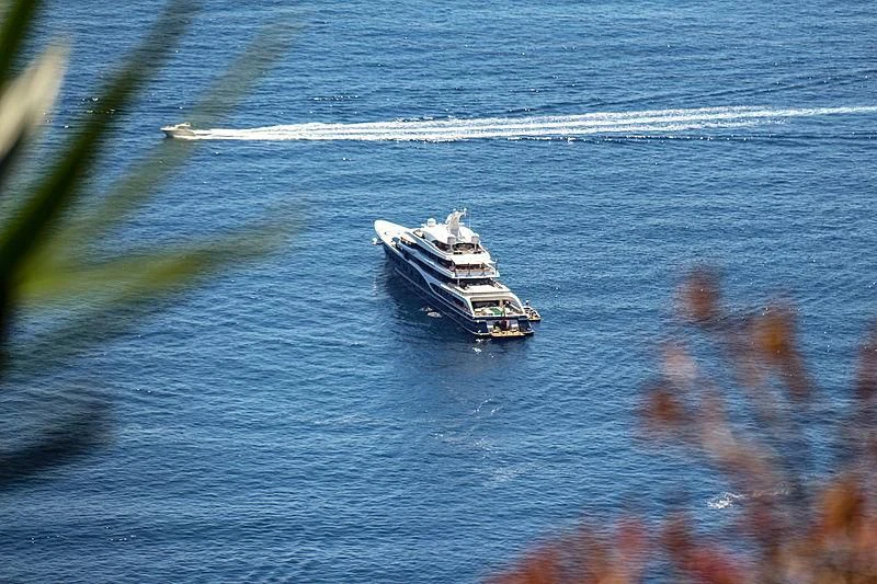 a boat on the water aboard SYMPHONY Yacht for Sale
