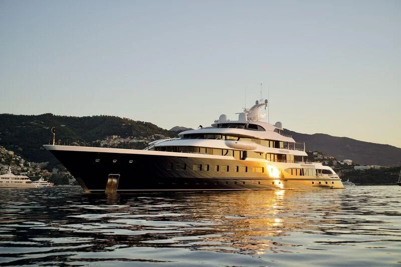 a boat on the water aboard SYMPHONY Yacht for Sale
