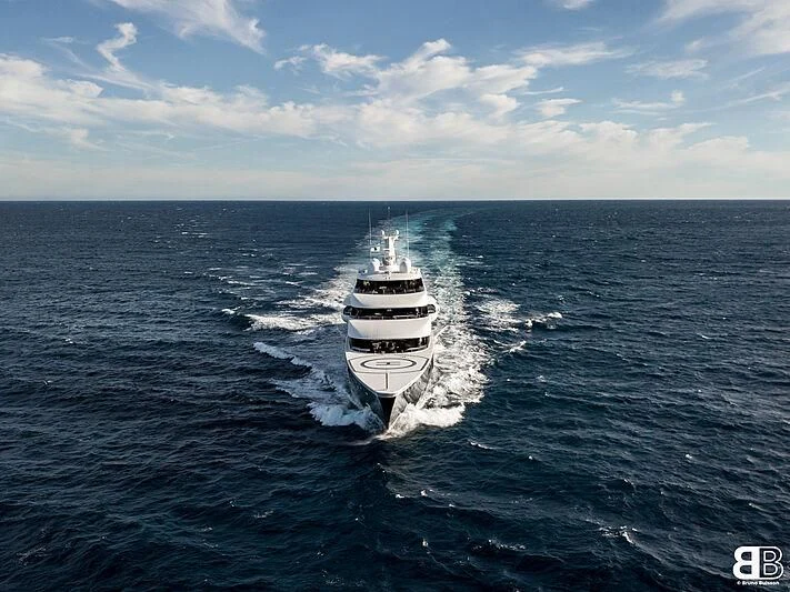 a boat in the water aboard SYMPHONY Yacht for Sale