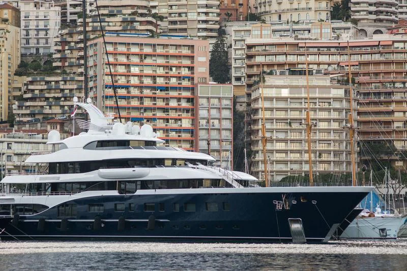 a boat in the water aboard SYMPHONY Yacht for Sale