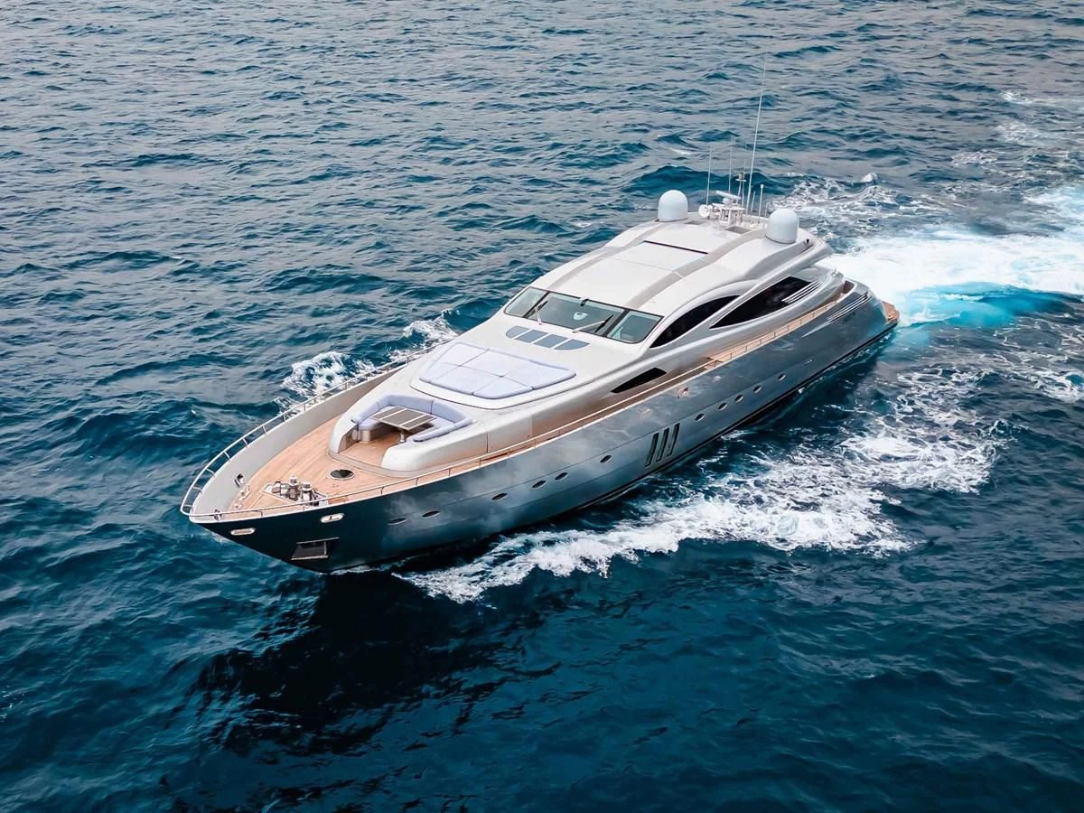 a boat on the water aboard SORAYA Yacht for Sale