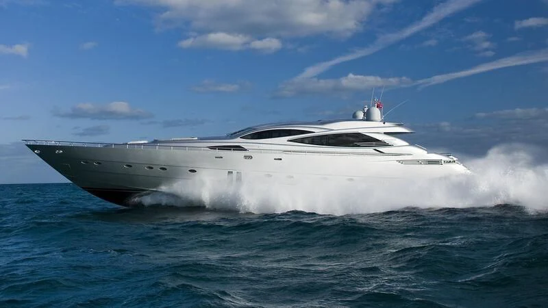 a boat on the water aboard SORAYA Yacht for Sale