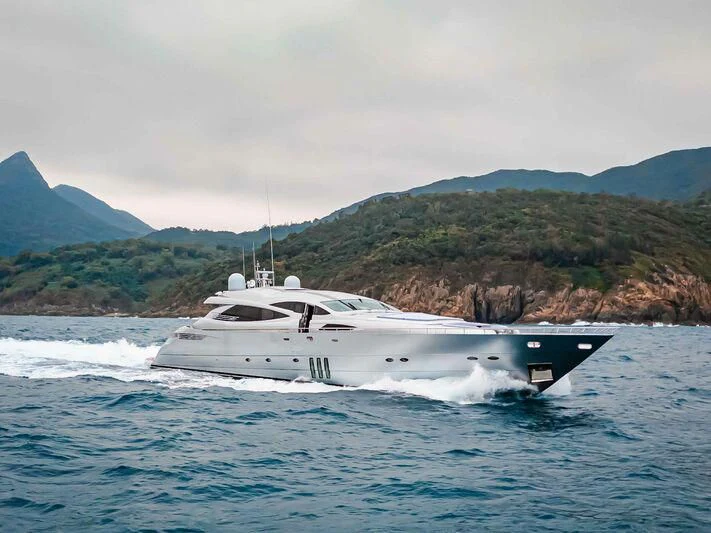 a boat on the water aboard SORAYA Yacht for Sale