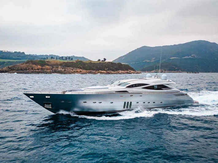 a boat on the water aboard SORAYA Yacht for Sale