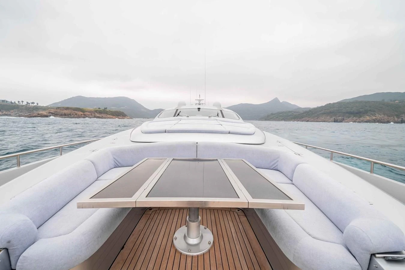 a boat on a body of water aboard SORAYA Yacht for Sale