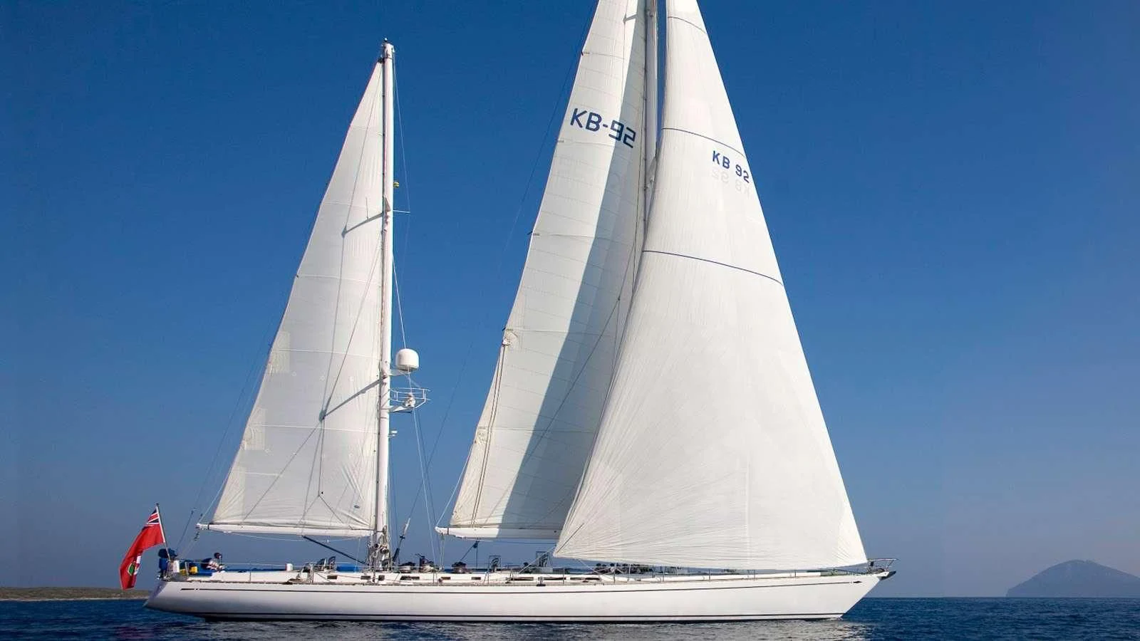 a sailboat on the water aboard ABEON Yacht for Charter