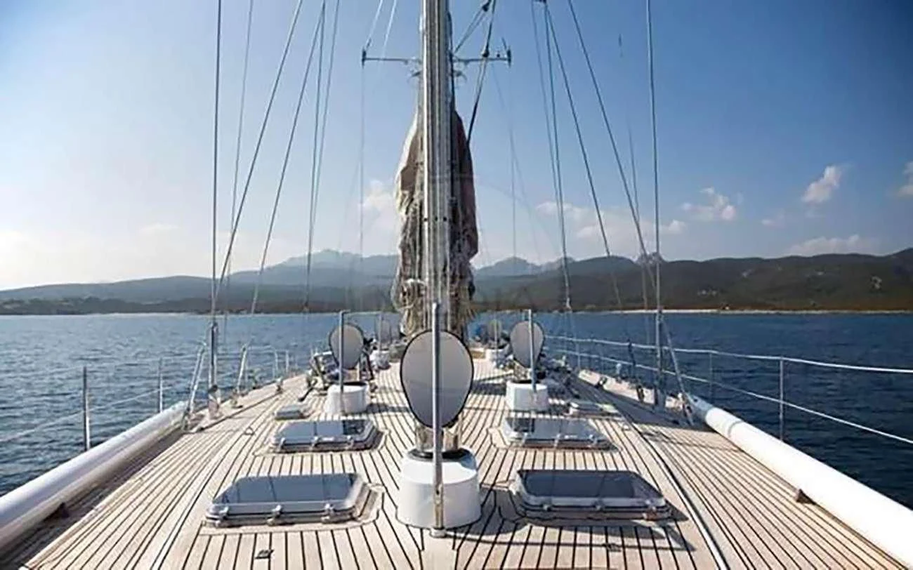 a boat on the water aboard ABEON Yacht for Charter