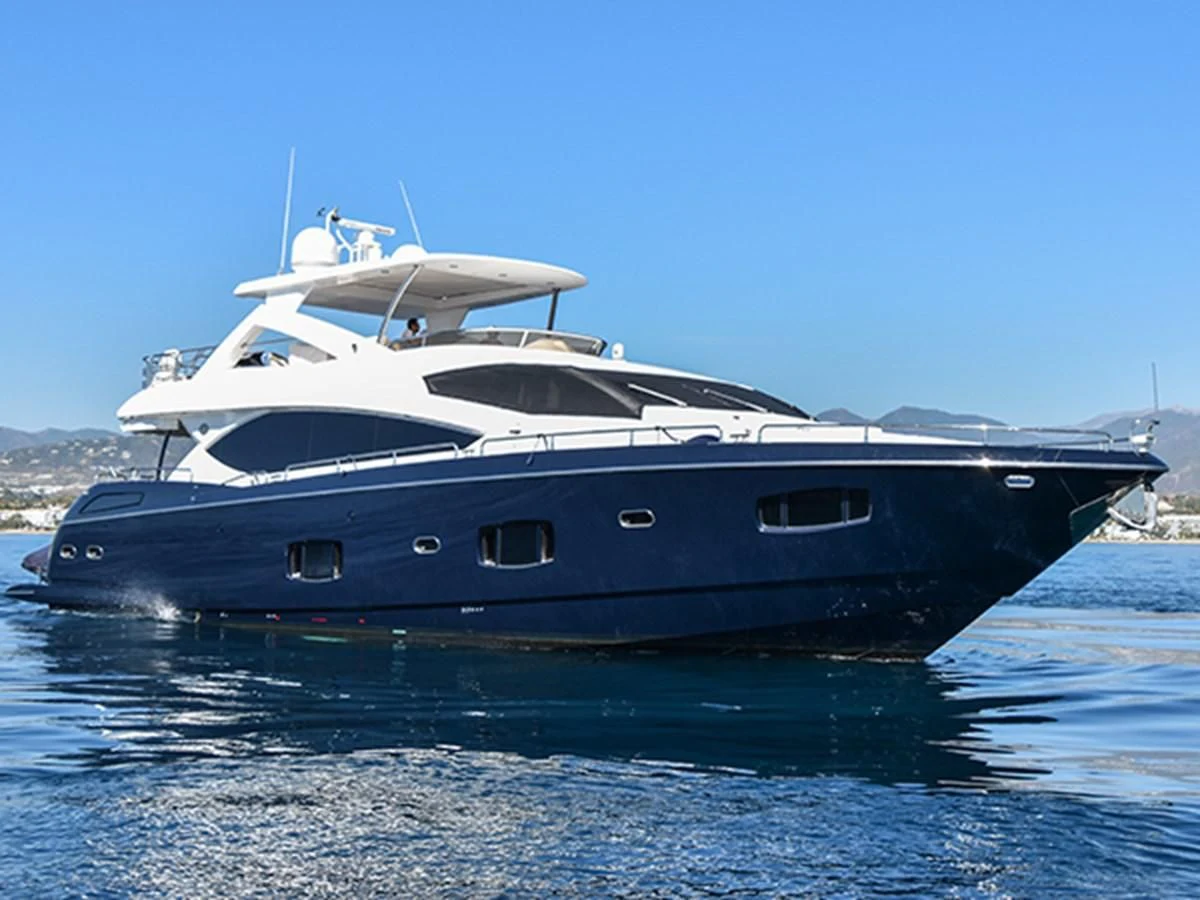 a large yacht in the water aboard KYRENIA Yacht for Sale