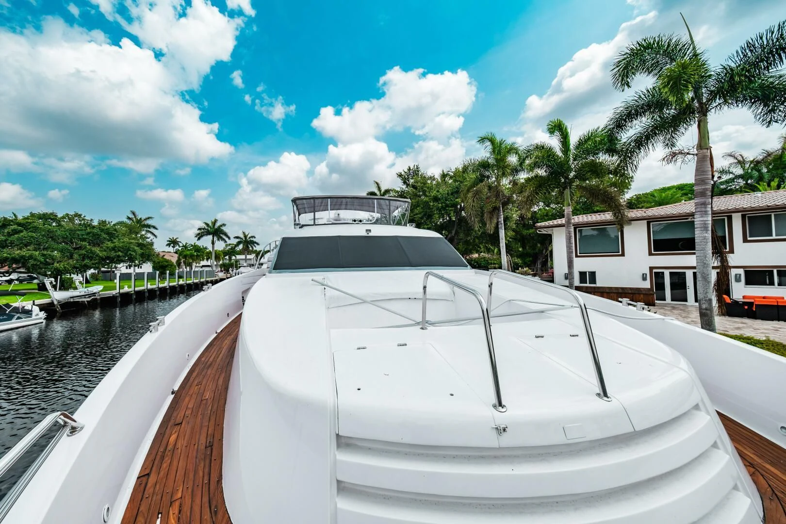 a boat on a body of water aboard LADY GERTS Yacht for Sale