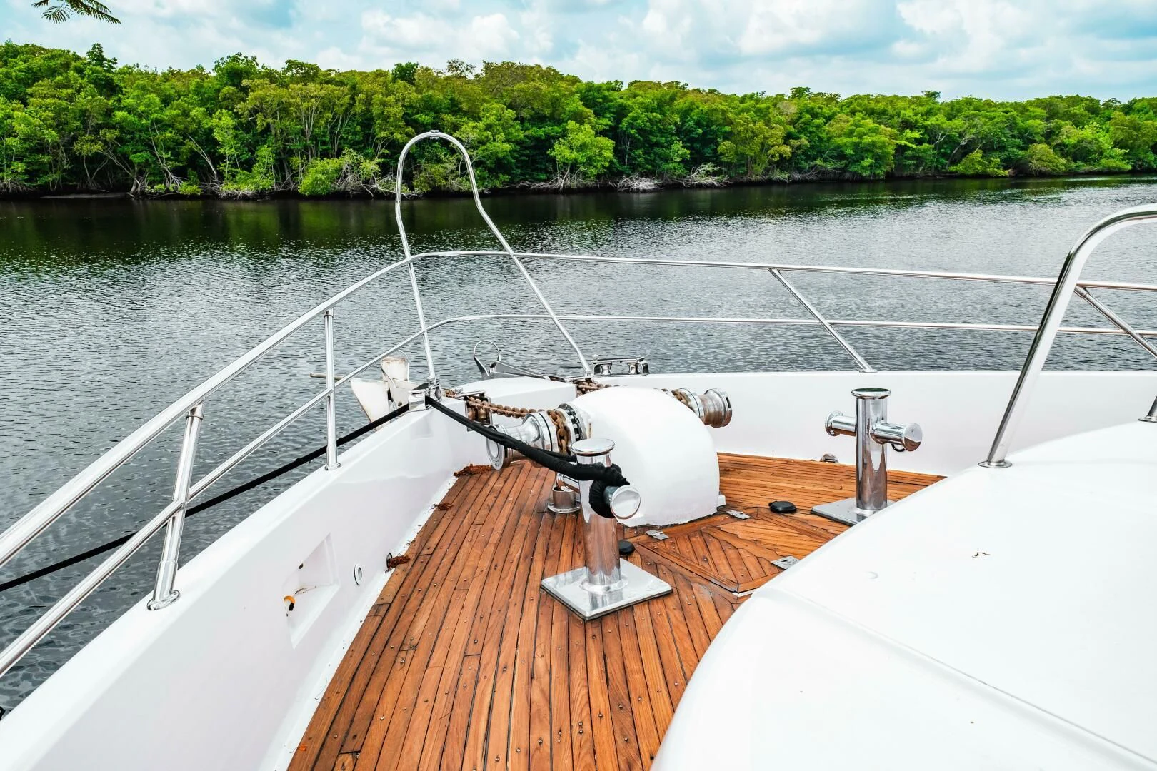 a boat on the water aboard LADY GERTS Yacht for Sale