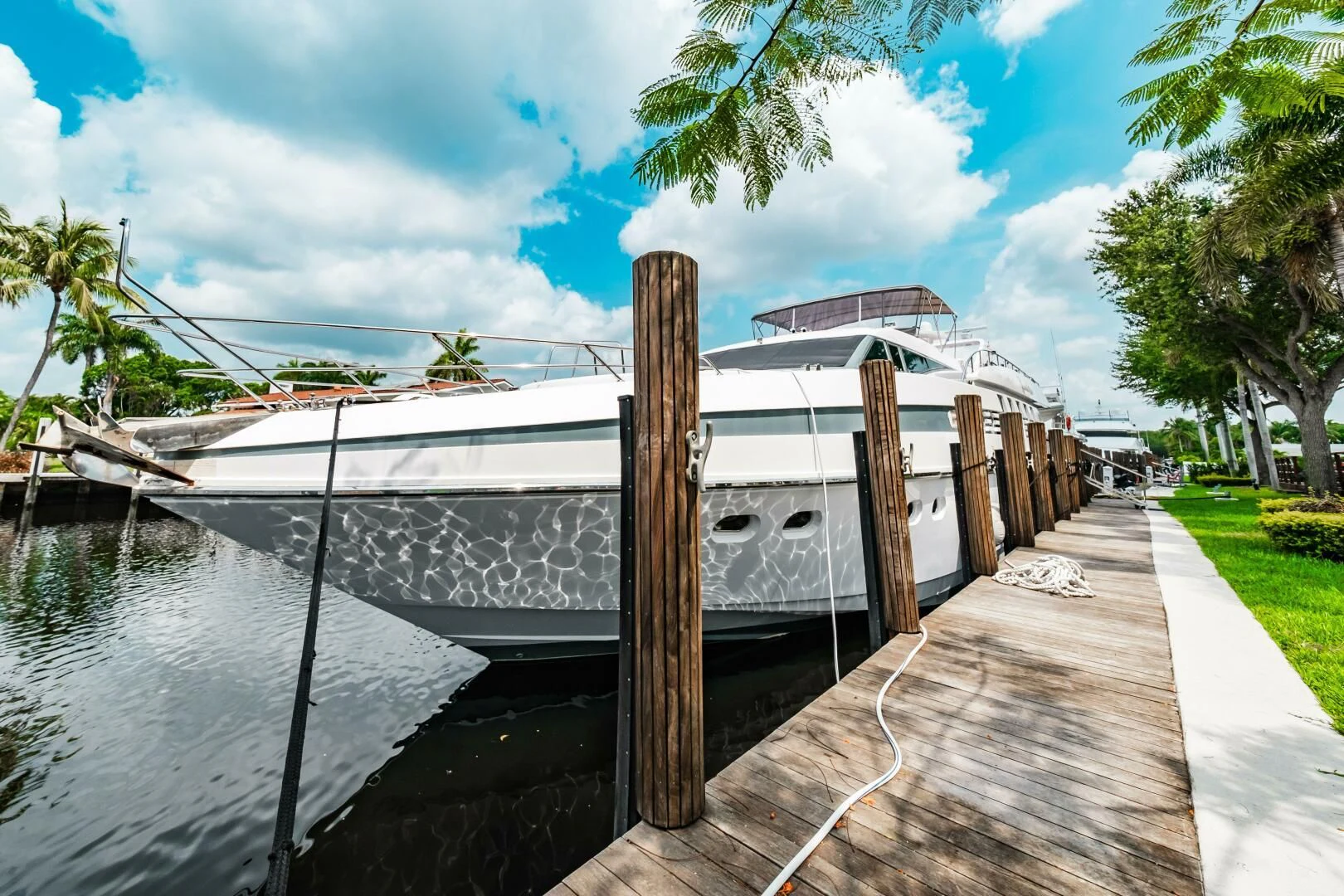 a boat on the water aboard LADY GERTS Yacht for Sale