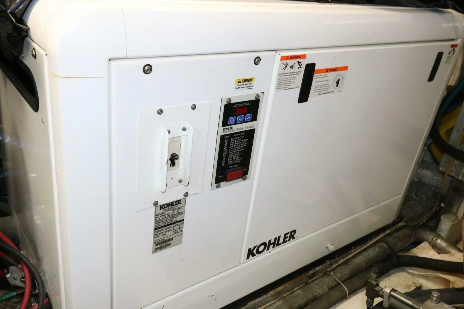 graphical user interface aboard LADY GERTS Yacht for Sale