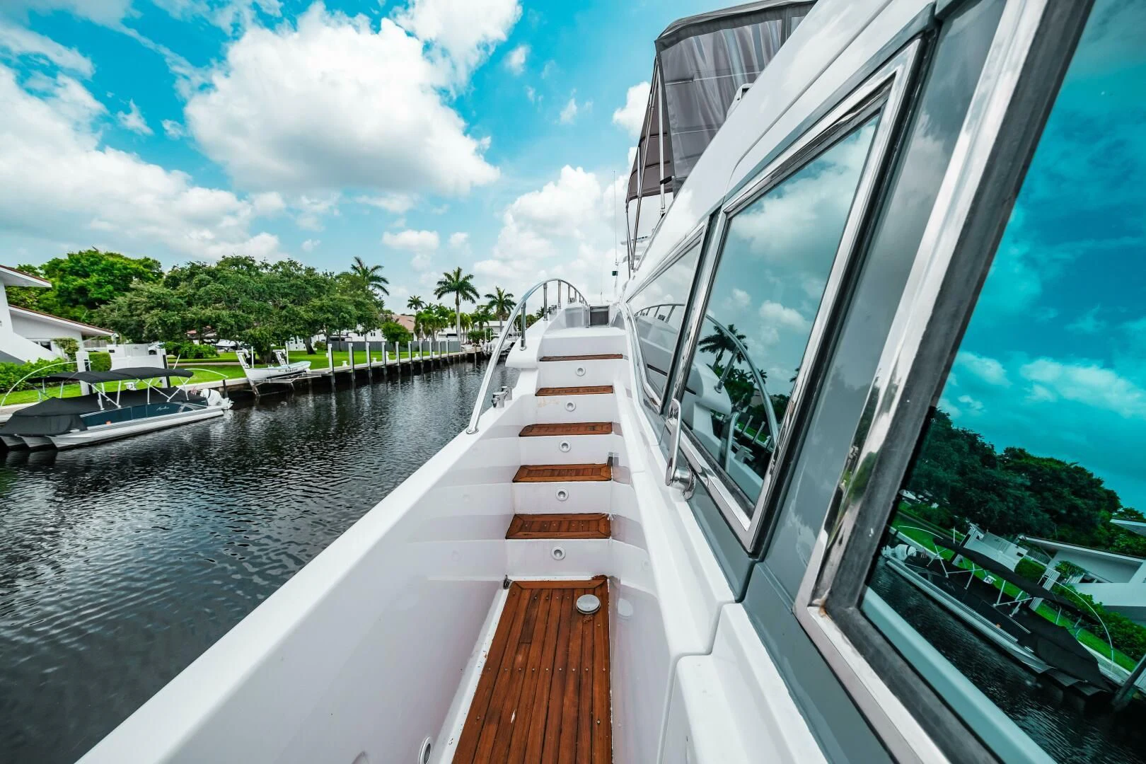 a boat on the water aboard LADY GERTS Yacht for Sale