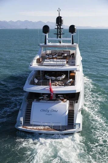 a boat on the water aboard MEDIALLY Yacht for Sale