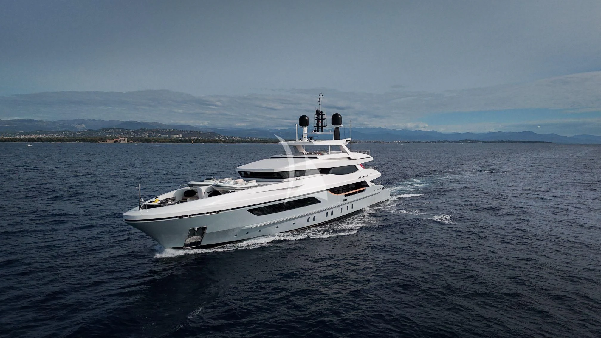 a boat in the water aboard MEDIALLY Yacht for Sale